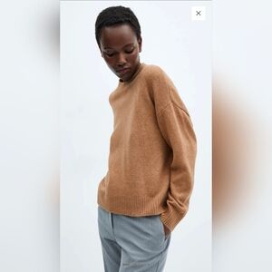 Mango Round Neck Knit Sweater